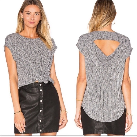𝅺RAG & bone/jean Highland Drape Tee - Picture 1 of 7